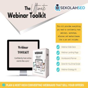 Paket Webinar Kit: Slide + Script + Landing Page